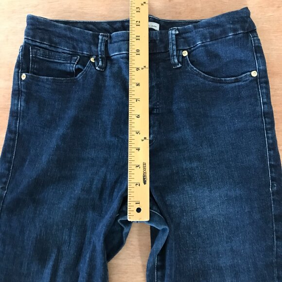 Good American Good Legs Skinny Jeans Women 12/31 Blue High Rise GL873T Blue224 - Picture 7 of 12